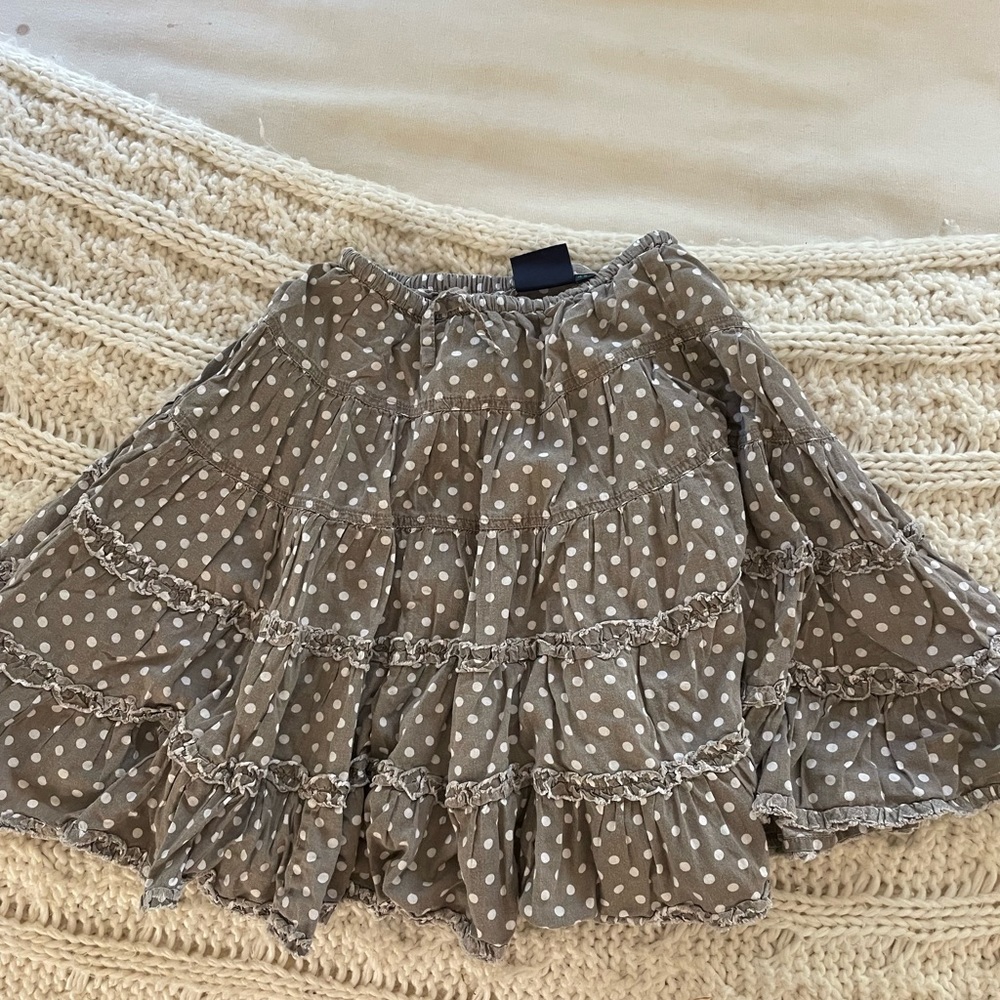 Mini Boden Polka dot Twirl skirt 4/5